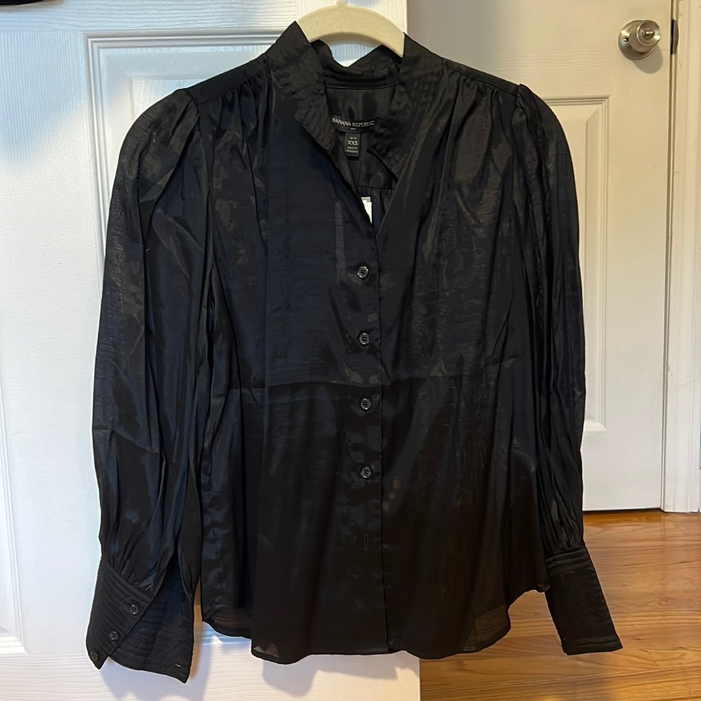 Banana Republic Black Blouse
